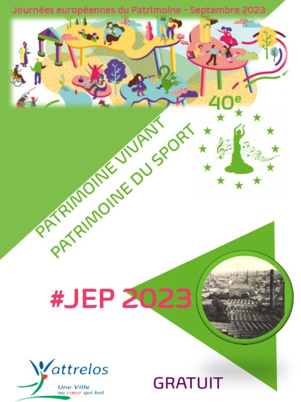 Programme des Journées Européennes du Patrimoine à Wattrelos 2023